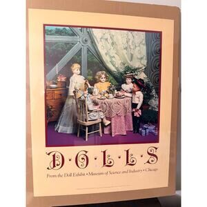 Dolls 1983 Museum of Science and Industry Exhibit Blackbox Collotype